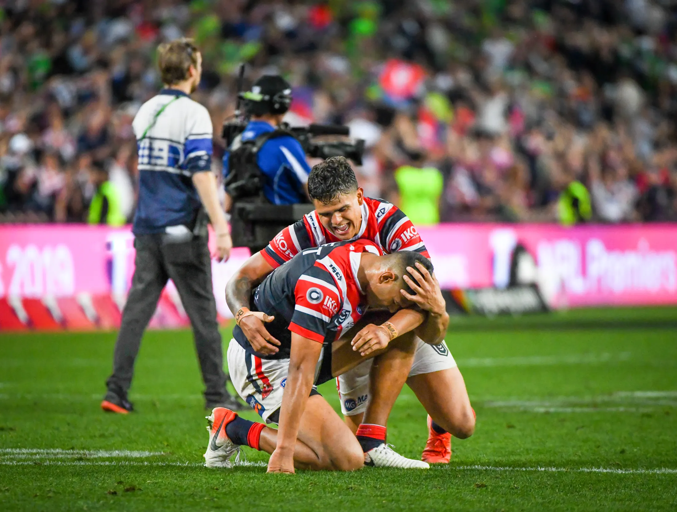 Latrell Mitchell & Daniel Tupou, photograph 1