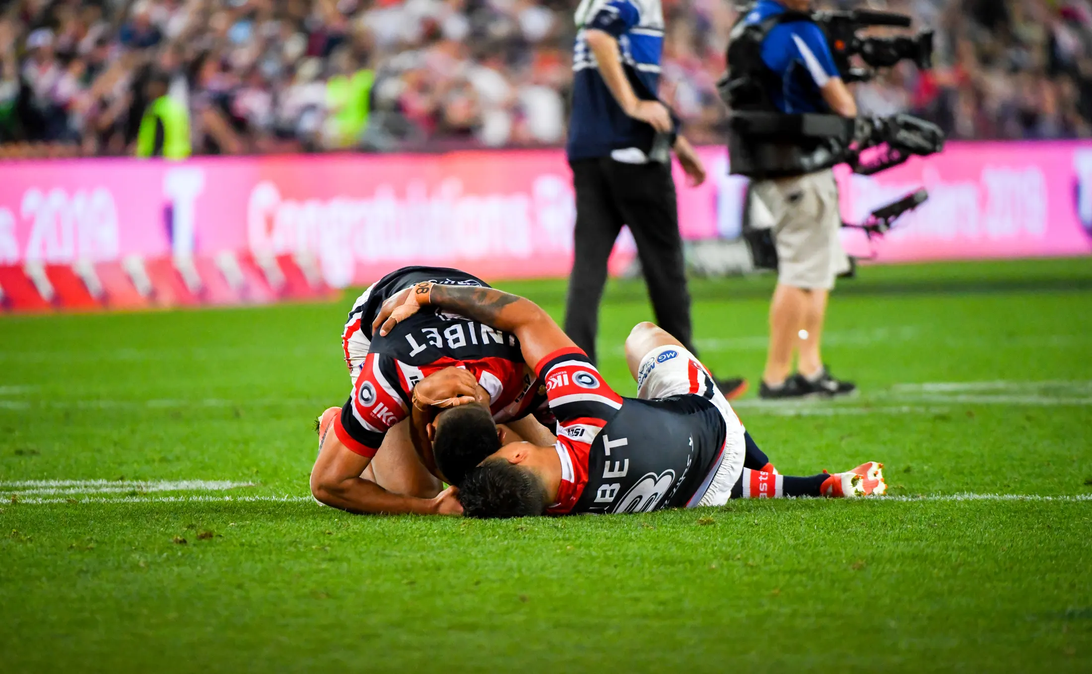 Latrell Mitchell & Daniel Tupou, photograph 2